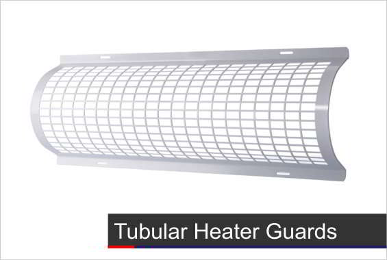 Morris electric tube heater guards
