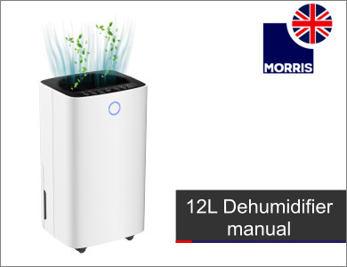 Morris 12L dehumidifier instruction manual