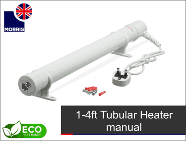 Morris tubular heater ECO range instruction manual