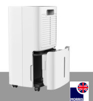 Morris 12L quiet dehumidifier with washable filter