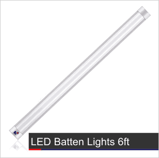 Morris LED Batten Lights 6ft