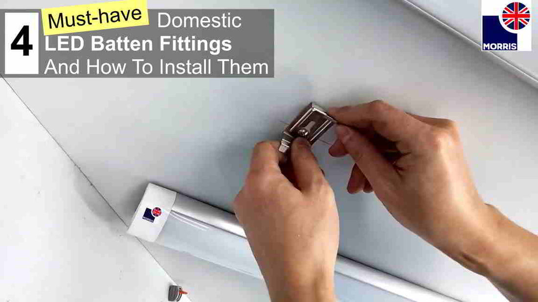 4 Must-Have Domestic LED Batten Fittings And How To Install Them (Detailed Video) (March 2024 update)