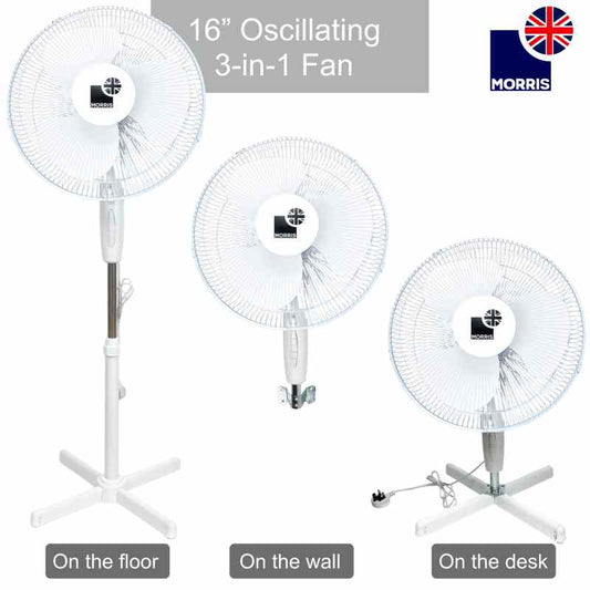 Morris 3-in-1 16 inch fan