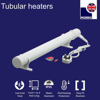 Morris Tubular Heater 1ft/60 Watts