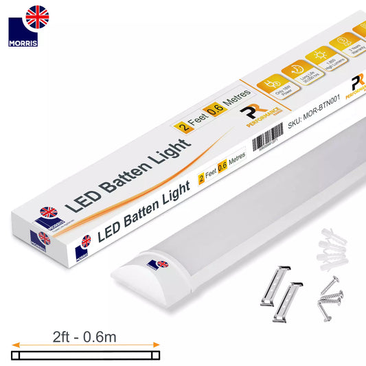 Morris Slimline 2ft LED Batten light