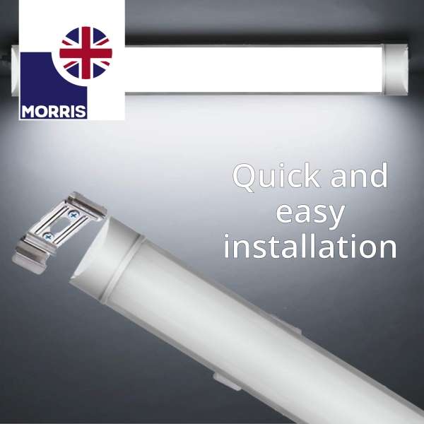 Morris Slimline 2ft Twin LED Batten light