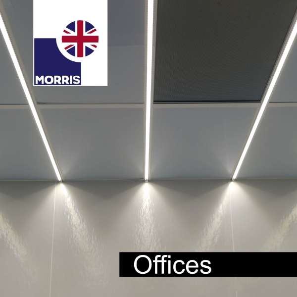 Morris Slimline 5ft Twin LED Batten light