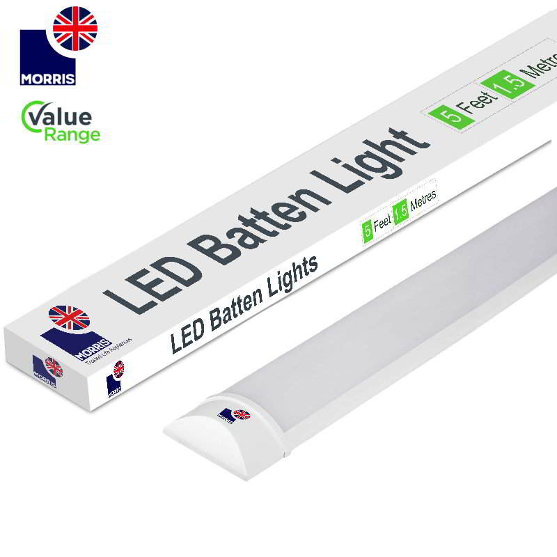 Morris Slimline Lightweight 5ft LED Tube Light