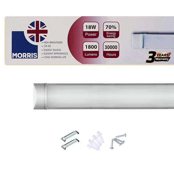 Morris Slimline 2ft LED Batten light