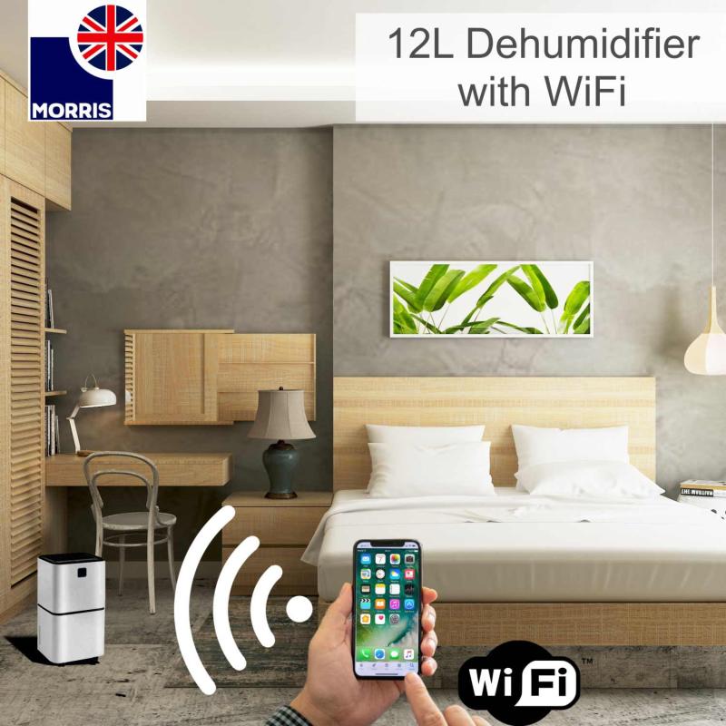 Morris 12L Smart Dehumidifier with WiFi Control