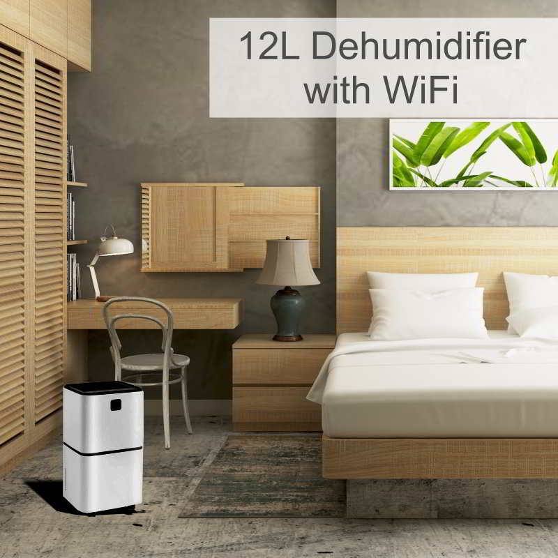 Morris 12L Smart Dehumidifier with WiFi Control