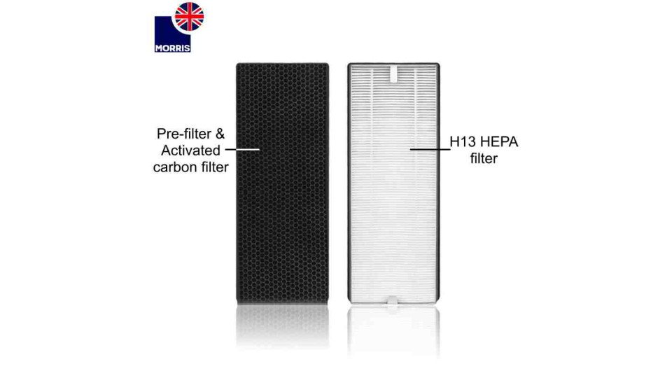 Morris H13 HEPA Air Purifier Filters For MOR-AP02