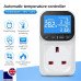 Morris Digital Thermostat for Tube Heater with Timer and Probe (UK Socket)