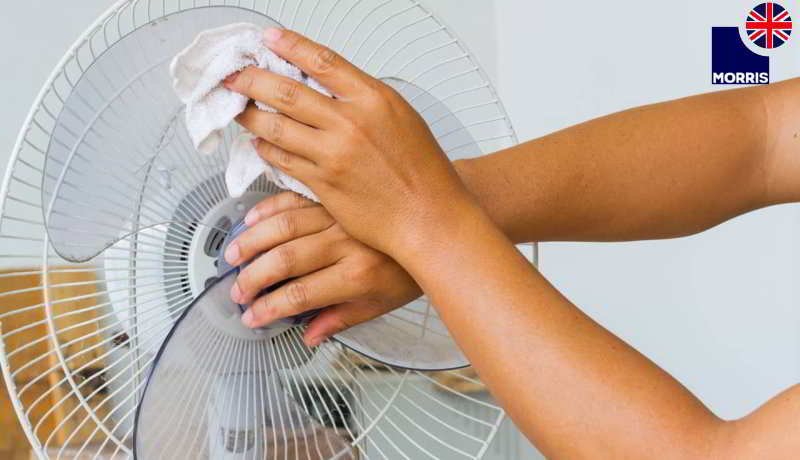 Morris how to clean and maintain a fan for the wall
