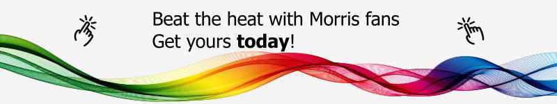 Beat the heat with Morris fans