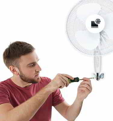 Morris 16 inch wall mounted fan