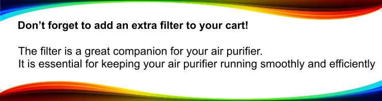 Don’t forget to add an extra filter to your cart!